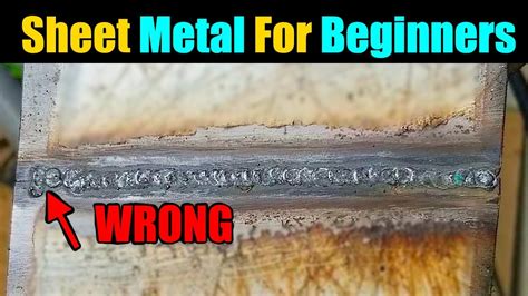 best way to weld sheet metal|welding 20 gauge sheet metal.